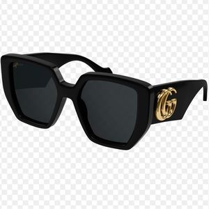 Gucci 54mm oversized glasses.